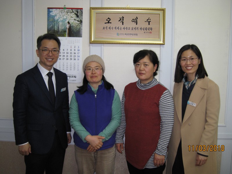 박순례 성도님                                                 인도자 : 김민옥 성도 